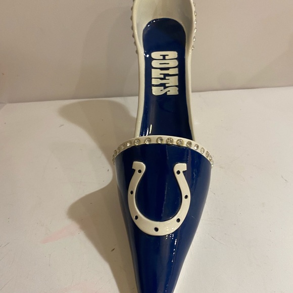 Ceramic Colts Team Shoe Wine Holder (KA) - Picture 9 of 14